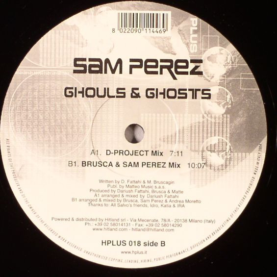 Sam Perez - Ghouls & Ghosts | H*Plus (HPLUS 018) - main
