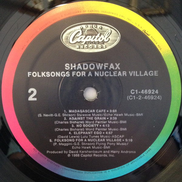 Folksongs For A Nuclear Village