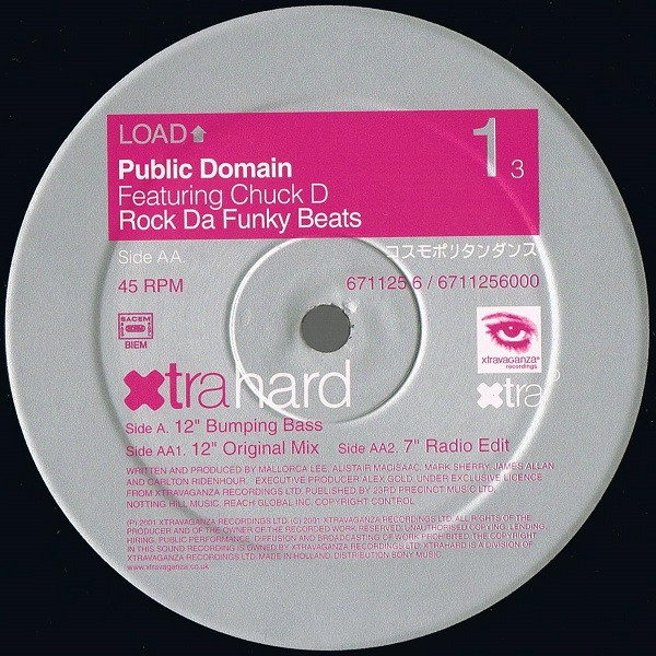 Public Domain Featuring Chuck D - Rock Da Funky Beats | Xtravaganza Recordings (671125 6) - 2 Public Domain Featuring Chuck D - Rock Da Funky Beats | Xtravaganza Recordings (671125 6) - 2