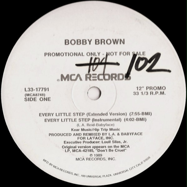 Bobby Brown - Every Little Step | MCA Records (L33-17791) - main Bobby Brown - Every Little Step | MCA Records (L33-17791) - main