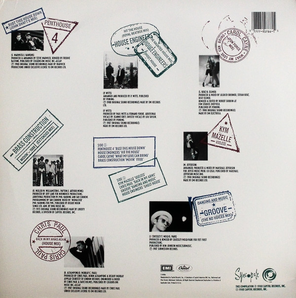 Various - London Towne House - Syncopate '88 | Capitol Records (C1-90786) - 2 Various - London Towne House - Syncopate '88 | Capitol Records (C1-90786) - 2