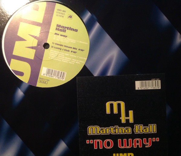Martina Hall - No Way | Underground Music Department (UMD) (UMD 365) - 2