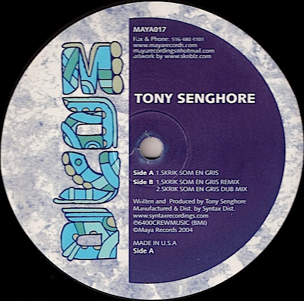 Tony Senghore - Skrik Som En Gris | Maya (MAYA 017)