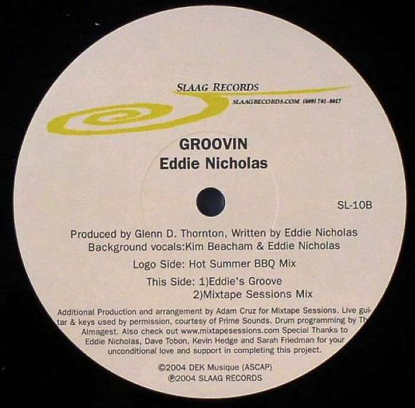 Eddie Nicholas - Groovin' | Slaag Records (SL-10)