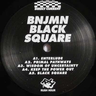BNJMN - Black Square | Rush Hour Direct Current (RH-DC 10) - 4 BNJMN - Black Square | Rush Hour Direct Current (RH-DC 10) - 4