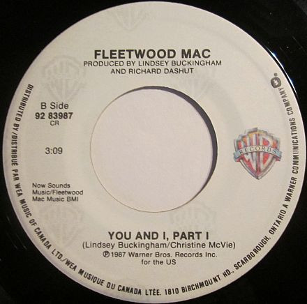 Fleetwood Mac - Big Love | Warner Bros. Records (92 83987) - 4