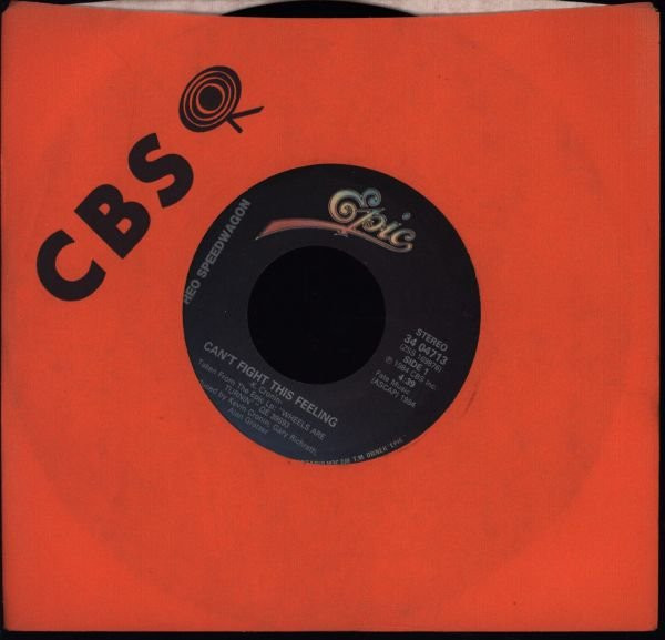 REO Speedwagon - Can't Fight This Feeling | Epic (34 04713) - 3
