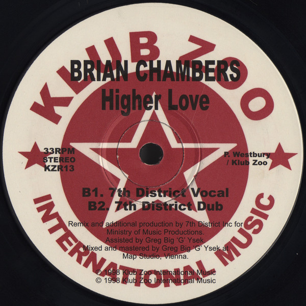 Brian Chambers - Higher Love | Klub Zoo International Music (KZR13) - 2 Brian Chambers - Higher Love | Klub Zoo International Music (KZR13) - 2