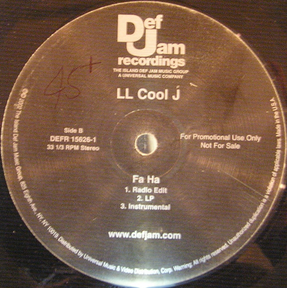LL Cool J - Luv U Better | Def Jam Recordings (DEFR 15626-1) - 2 LL Cool J - Luv U Better | Def Jam Recordings (DEFR 15626-1) - 2