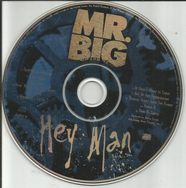 Mr. Big - Hey Man | Atlantic (82867-2) - 3 Mr. Big - Hey Man | Atlantic (82867-2) - 3