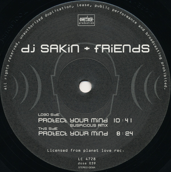 DJ Sakin & Friends - Protect Your Mind (Suspicious Remix) | Overdose (dose 039) - 2