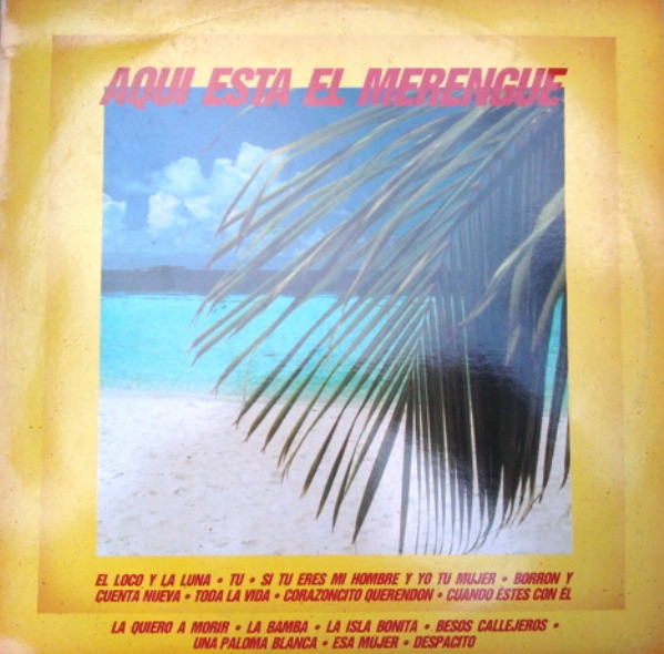 Various - Aquí Esta El Merengue | Fonit Cetra International (ILS 9087)