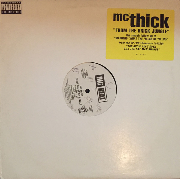 MC Thick - From The Brick Jungle | Big Beat (DMD 1995) - main MC Thick - From The Brick Jungle | Big Beat (DMD 1995) - main