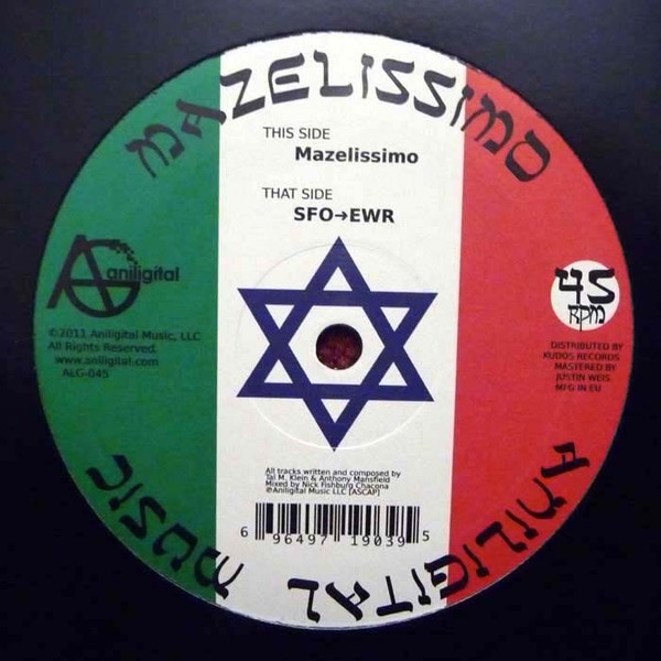 Tal M. Klein & Anthony Mansfield - Mazelissimo! / SFO -> EWR | Aniligital Music (ALG-045)