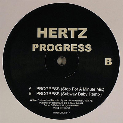 Hertz - Progress | Q-Records (QREC-017) - 3