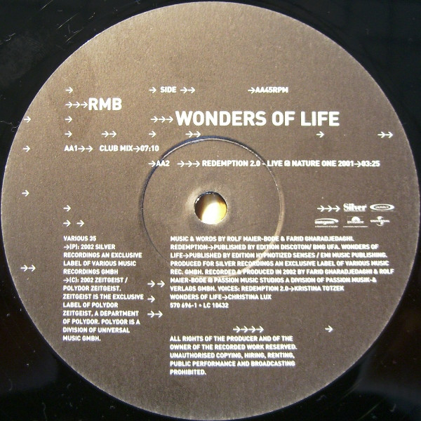 Redemption 2.0 / Wonders Of Life