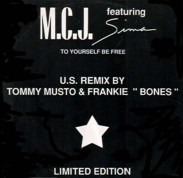 M.C.J. Featuring Sima - (To Yourself) Be Free (U.S. Remix) | X-Energy Records (XXR-12075) - main