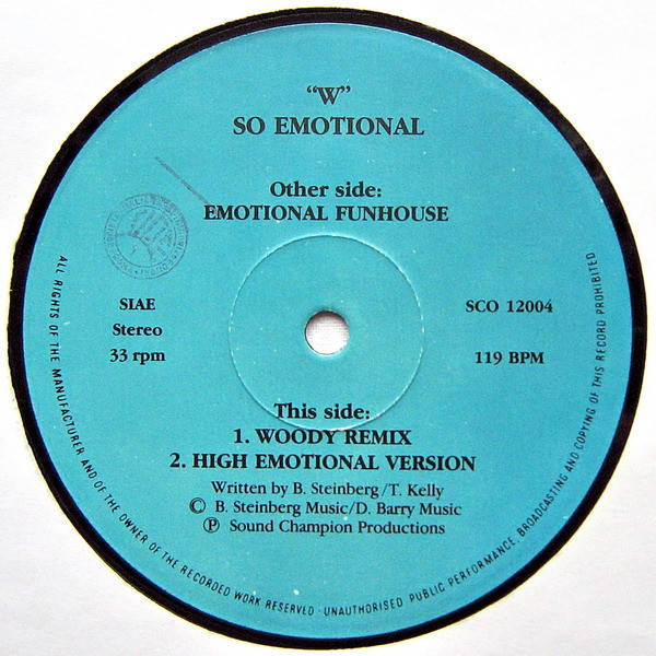 W - So Emotional | Essecio (SCO 12004) - 4 W - So Emotional | Essecio (SCO 12004) - 4