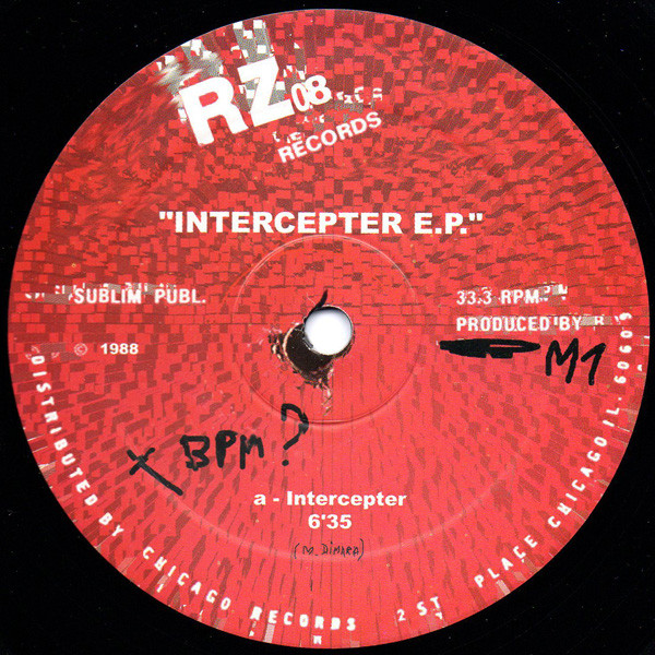 M1 - Intercepter E.P. | RZ Records (RZ08) - main
