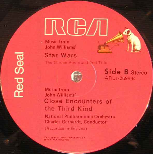 Music From John Williams' Close Encounters Of The Third Kind / Star Wars