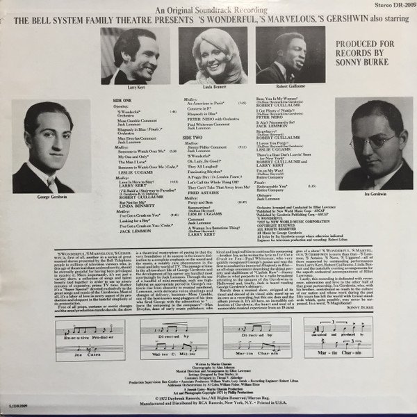 'S Wonderful, 'S Marvelous, 'S Gershwin