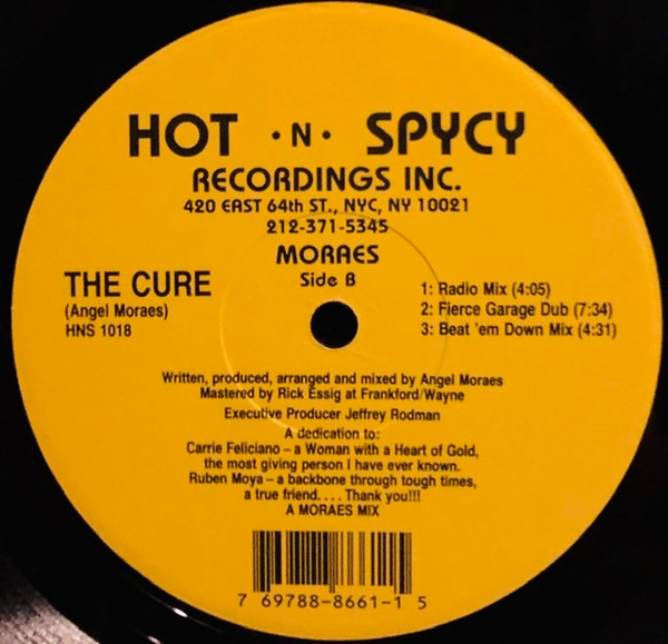 Moraes - The Cure | Hot 'N' Spycy (HNS 1018) - 2 Moraes - The Cure | Hot 'N' Spycy (HNS 1018) - 2