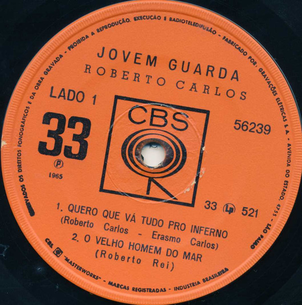 Roberto Carlos - Jovem Guarda | CBS (56239) - 3