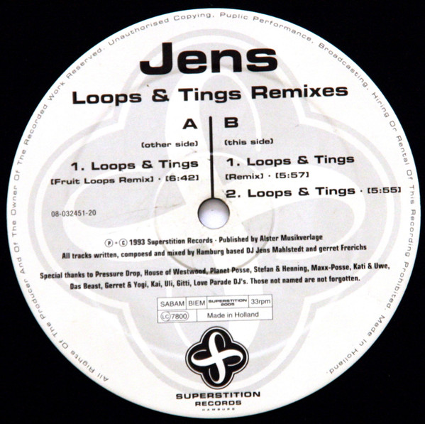 Jens - Loops & Tings (Remixes) | Superstition (SUPERSTITION 2005) - 3 Jens - Loops & Tings (Remixes) | Superstition (SUPERSTITION 2005) - 3