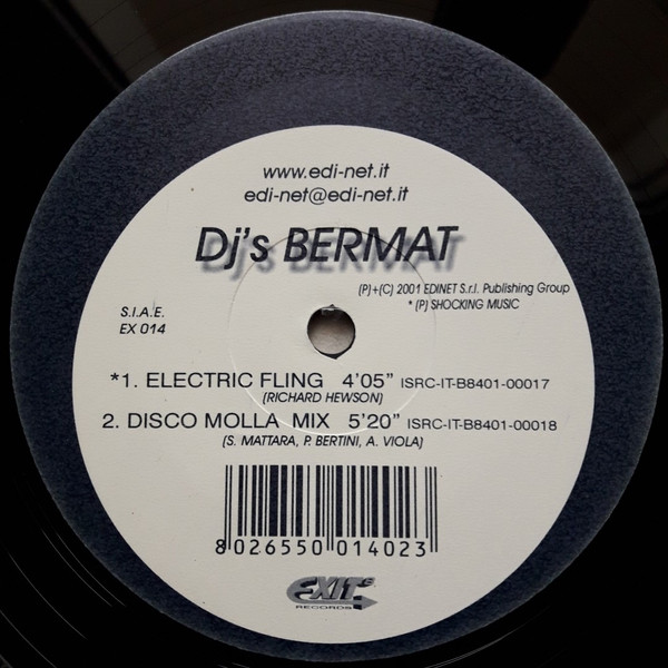 Various - Bum Bum (...Me La Dai O No...) / Electric Fling | Exit-8 (EX 014) - main Various - Bum Bum (...Me La Dai O No...) / Electric Fling | Exit-8 (EX 014) - main