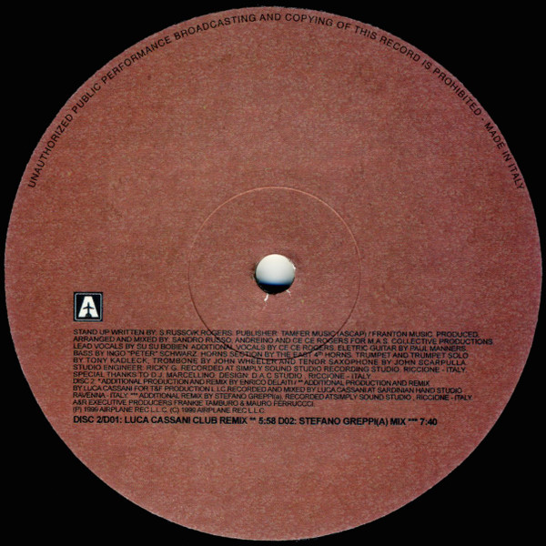 M.A.S. Collective - Stand Up | Airplane! Records (ARP 21043DBL) - 4