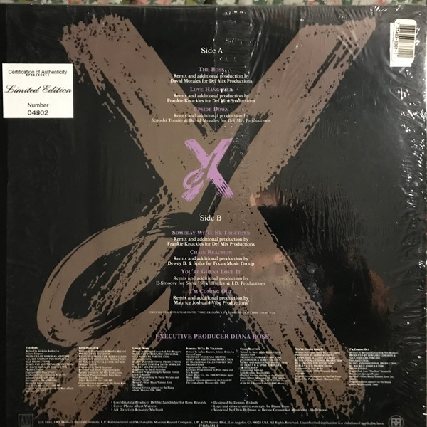 Diana Ross - Diana Extended / The Remixes | Motown (374 636 381-1) - 2 Diana Ross - Diana Extended / The Remixes | Motown (374 636 381-1) - 2