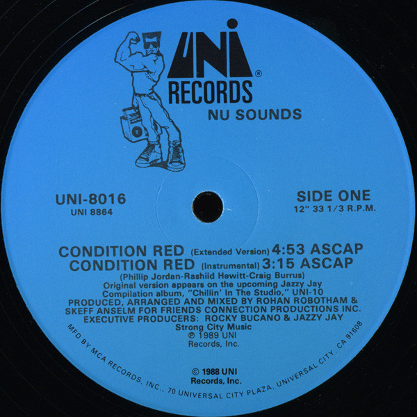 Nu Sounds - Condition Red | UNI Records (UNI-8016)