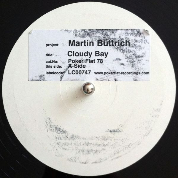 Martin Buttrich - Cloudy Bay | Poker Flat Recordings (Poker Flat 78)