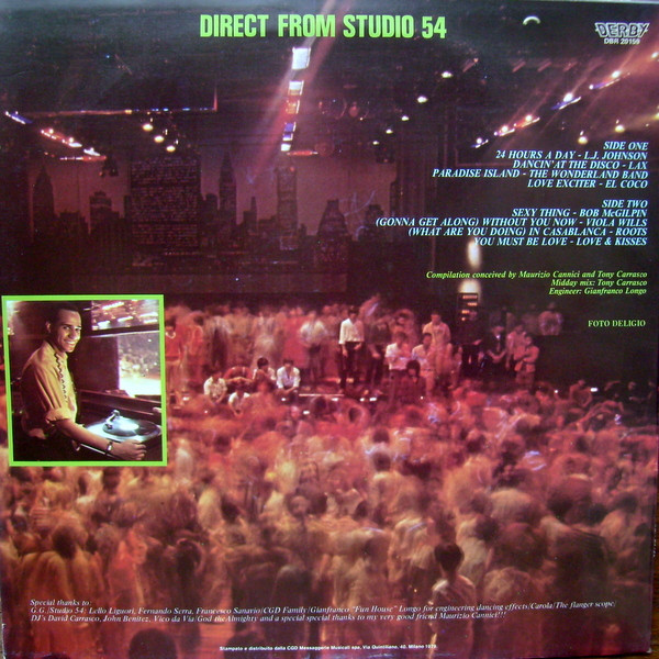 Various - Direct From Studio 54 | Derby (DBR 20159) - 4 Various - Direct From Studio 54 | Derby (DBR 20159) - 4