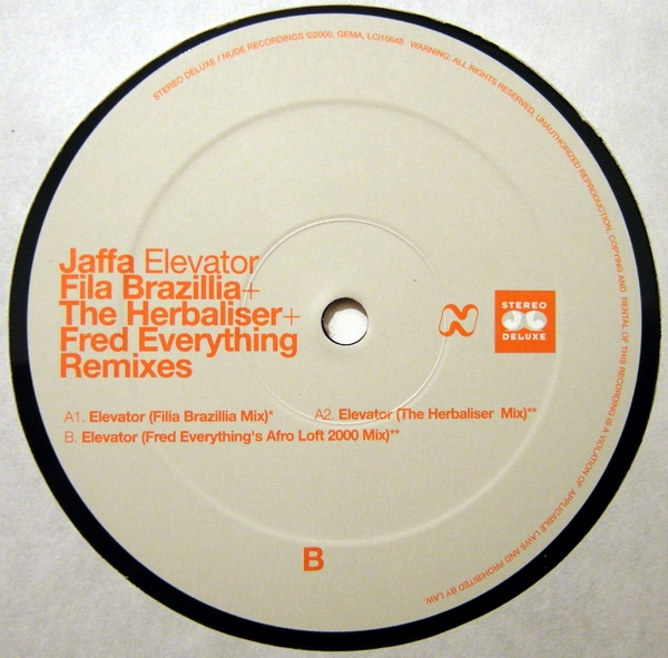 Jaffa - Elevator | Stereo Deluxe (SD 058) - 2
