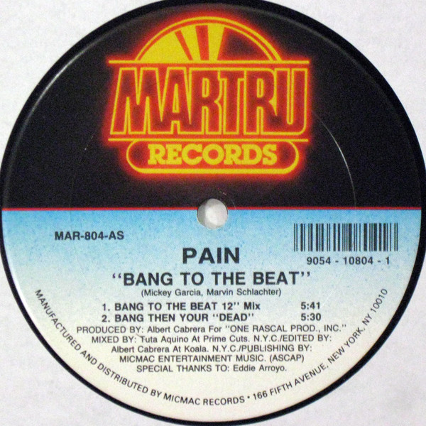 Pain - Bang To The Beat | Martru Records (MAR-804) - 2 Pain - Bang To The Beat | Martru Records (MAR-804) - 2