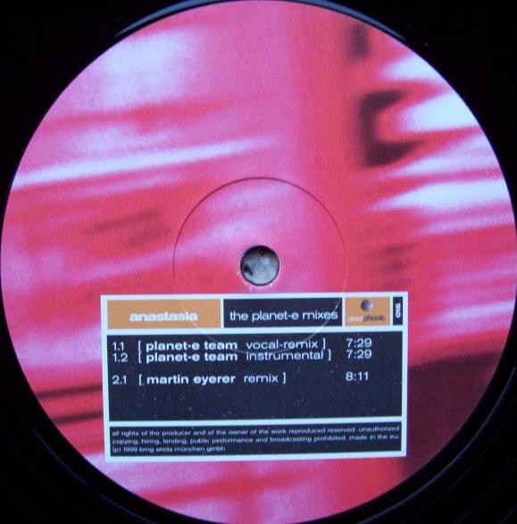 Anastasia - Anastasia (The Planet-E Mixes) | Stereophonic (016) - 3