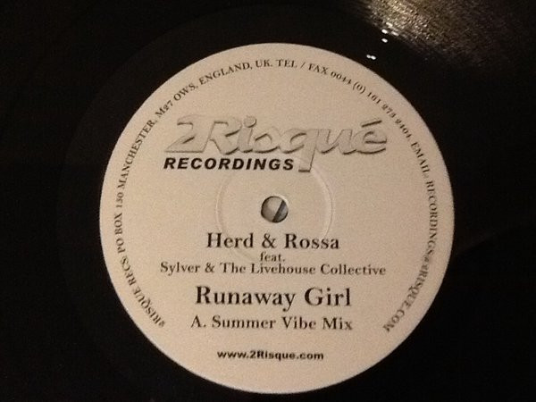 Herd & Rossa - Runaway Girl | 2Risque Recordings (2 RIS 002) - 7