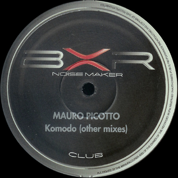 Mauro Picotto - Komodo (Other Mixes) | BXR (BXR 1094/A) - 3 Mauro Picotto - Komodo (Other Mixes) | BXR (BXR 1094/A) - 3