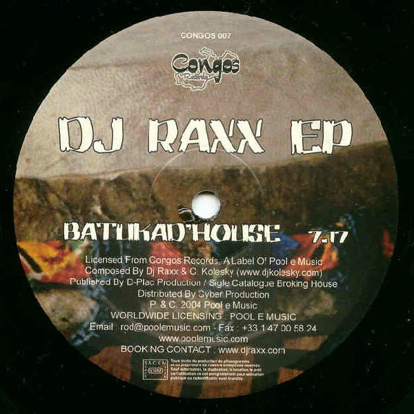 DJ Raxx - EP | Congos Records (Congos 007) - 3