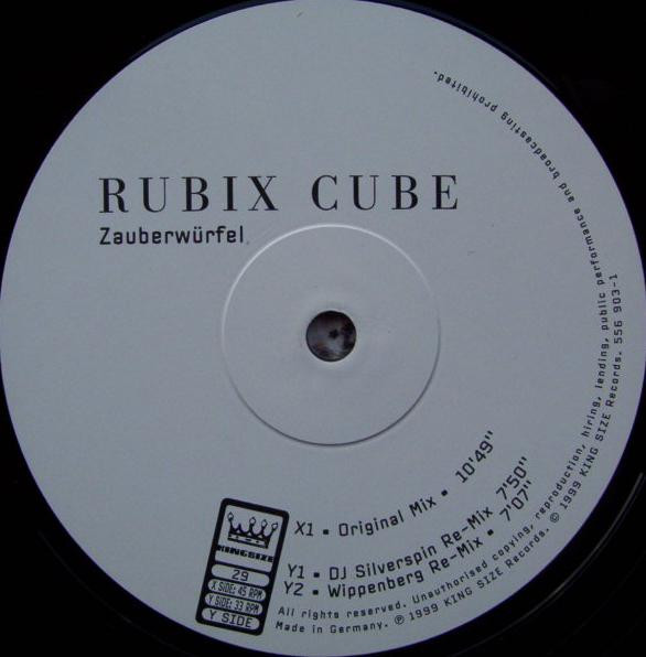 Rubix Cube - Zauberwürfel | King Size Records (566 903-1) - 4 Rubix Cube - Zauberwürfel | King Size Records (566 903-1) - 4