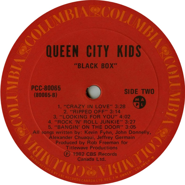 Queen City Kids - Black Box | Columbia (PCC-80065) - 4