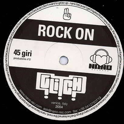 Glitch - Tiptoe / Rock On | Nano Rec (NANO 002) - 3