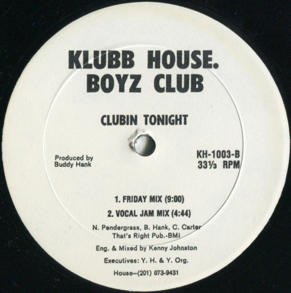 Boyz Club - Clubin Tonight | Klubb House (KH-1003) - 2 Boyz Club - Clubin Tonight | Klubb House (KH-1003) - 2