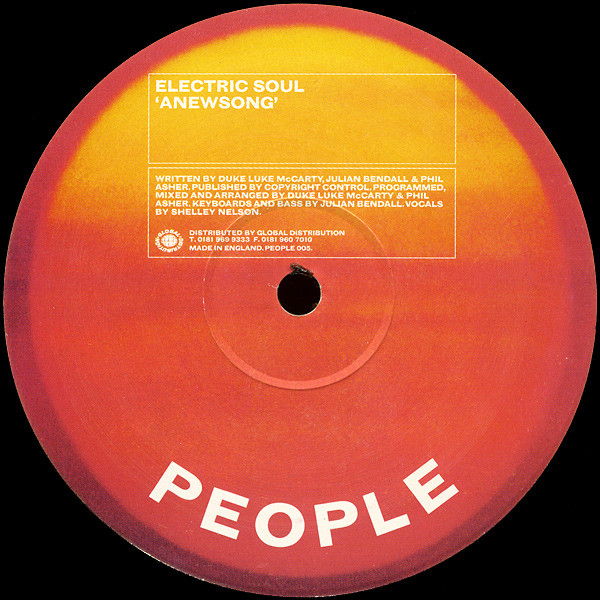 Electric Soul - Anewsong / Here Come One | People (PEOPLE 005)