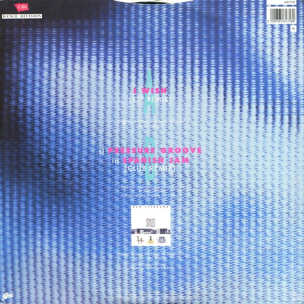 Ben Liebrand - I Wish | Epic (656175 8) - 2 Ben Liebrand - I Wish | Epic (656175 8) - 2