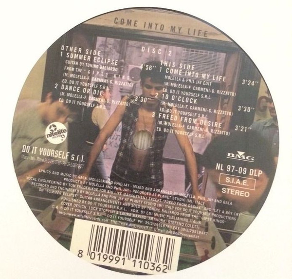 Gala - Come Into My Life | Nitelite Records (NL 97-09 DLP) - 6