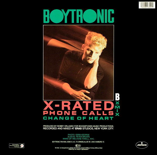 Boytronic - Man In A Uniform (Continental-Mix) | Mercury (880 354-1) - 2