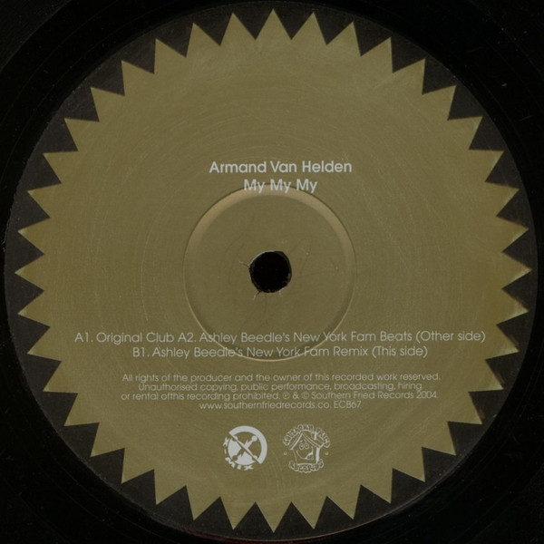 Armand Van Helden - My My My | Southern Fried Records (ECB67) - 4 Armand Van Helden - My My My | Southern Fried Records (ECB67) - 4