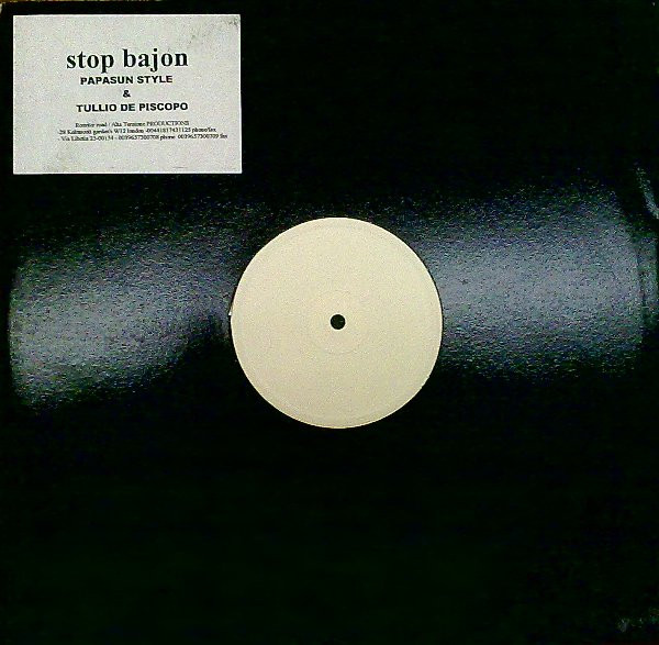 Papasun Style & Tullio De Piscopo - Stop Bajon | Rossiter Road (RRD 007)
